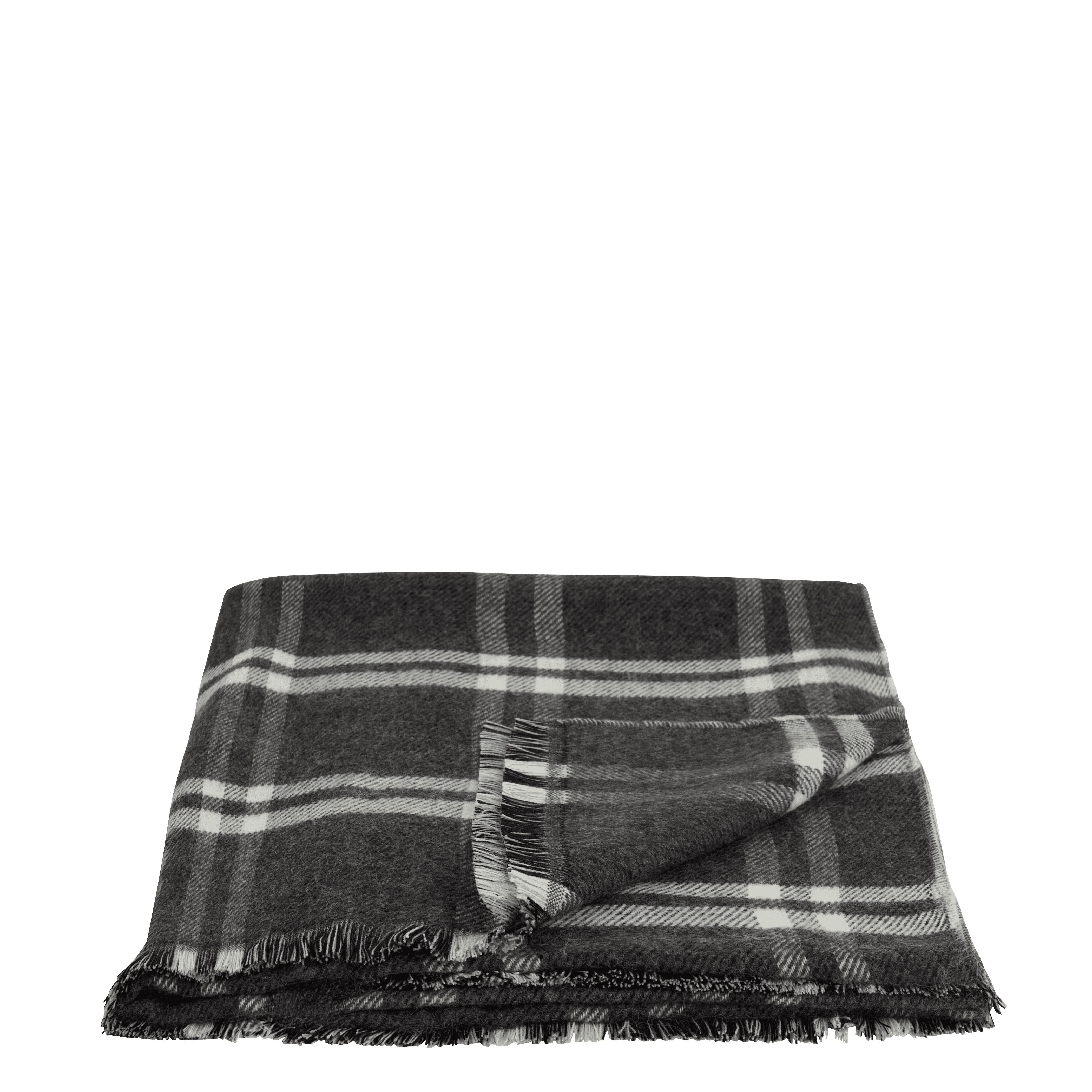 Plaid à carreaux| Gris