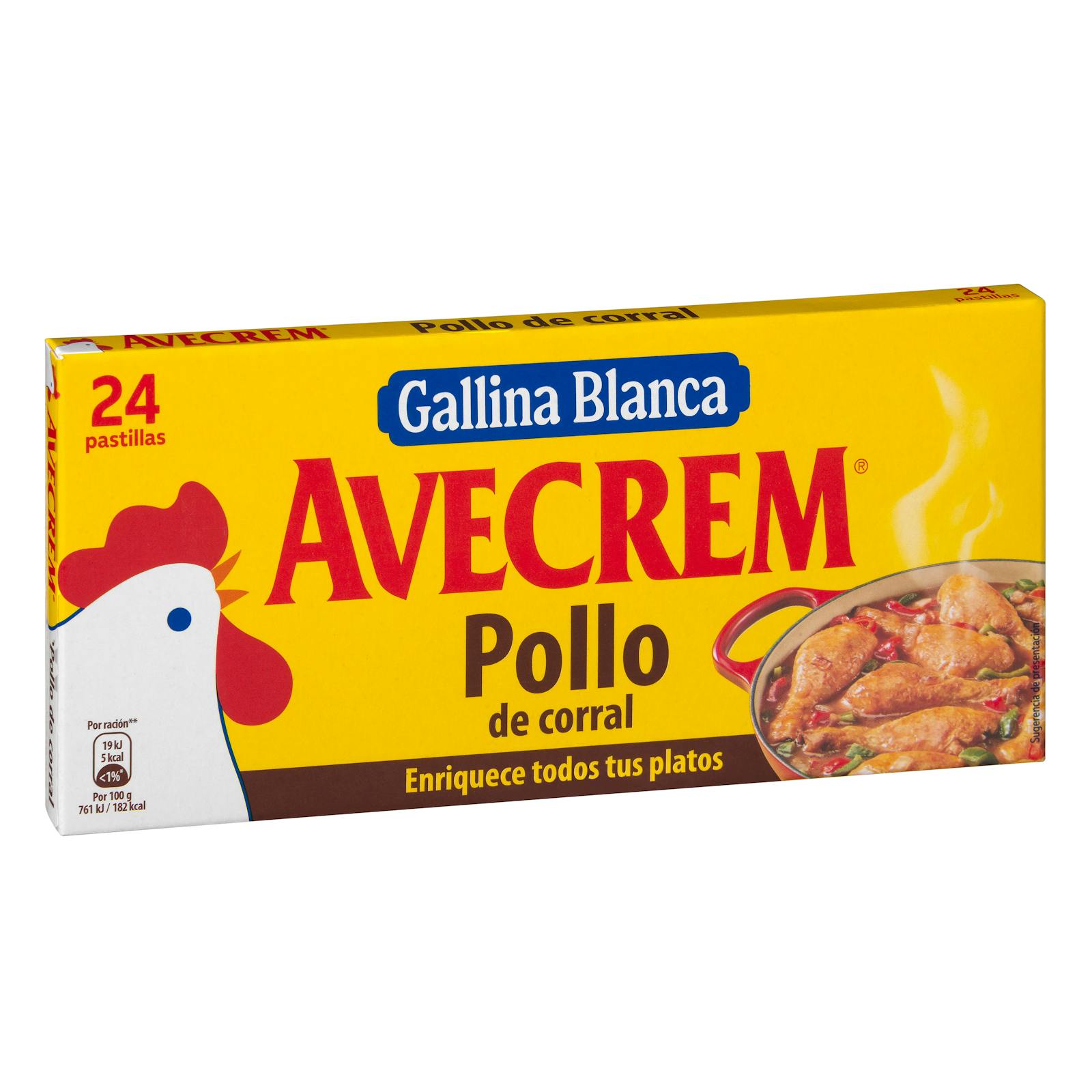 Bouillon de poulet Avecrem en comprimés