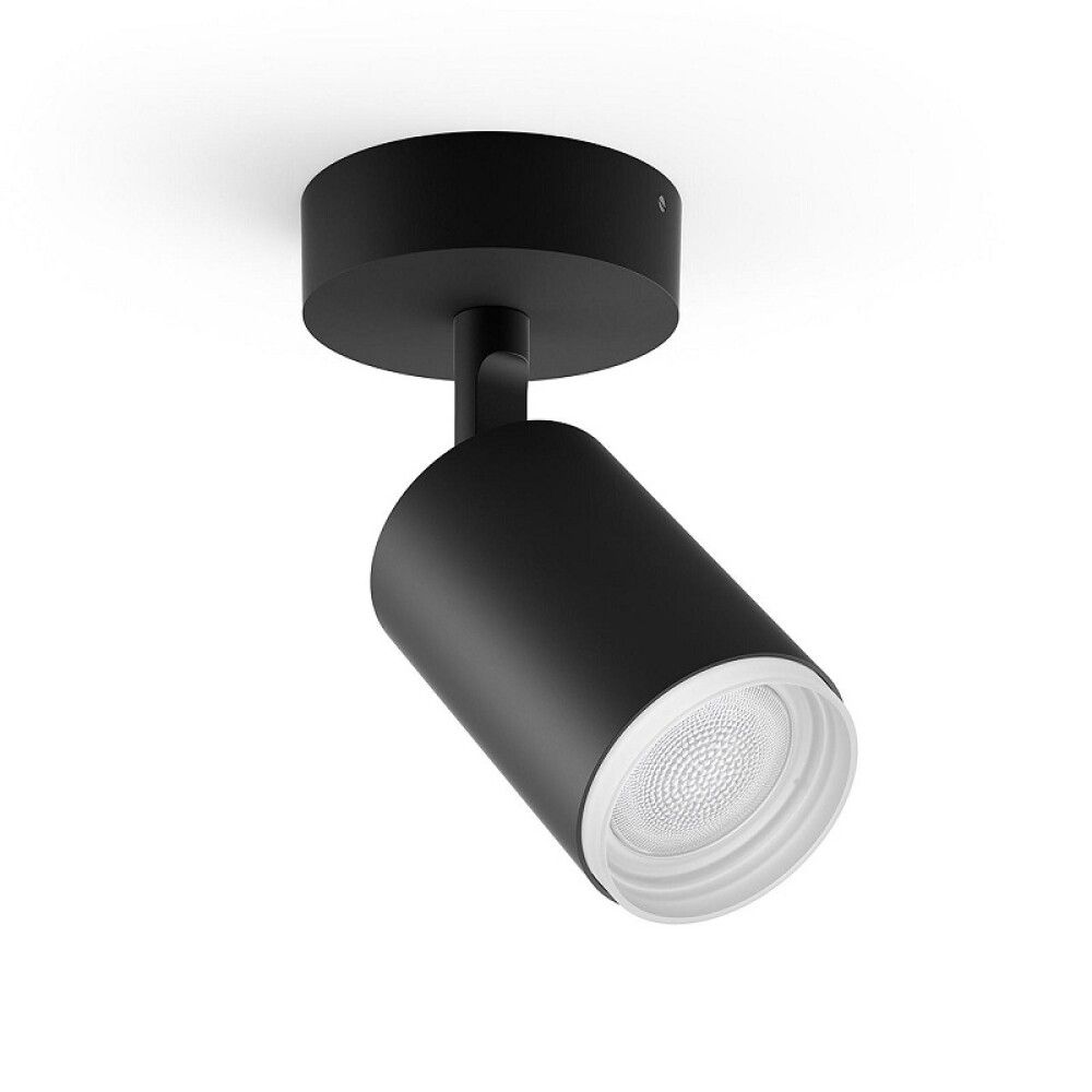 SPOTLAMPE PHILIPS HUE ARGENTA GU10 5,7W SVART