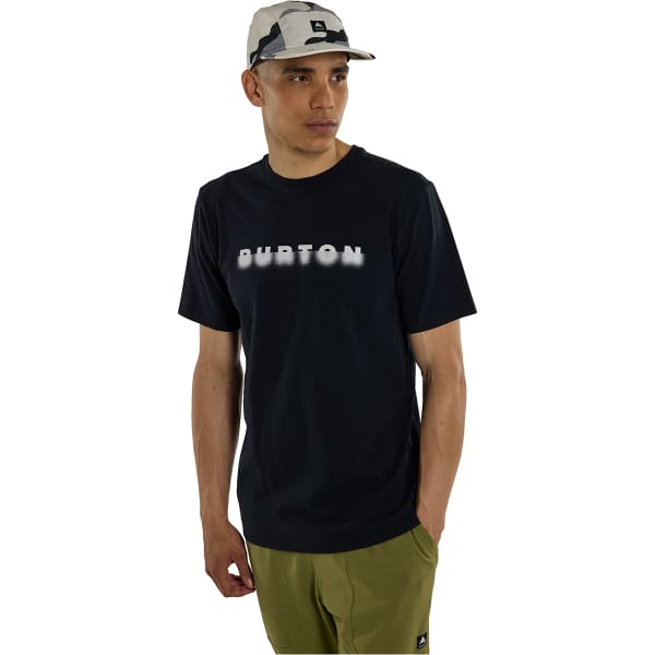 T-shirt BURTON MEN'S COSMIST SHORT SLEEVE T-SHIRT TRUE BLACK