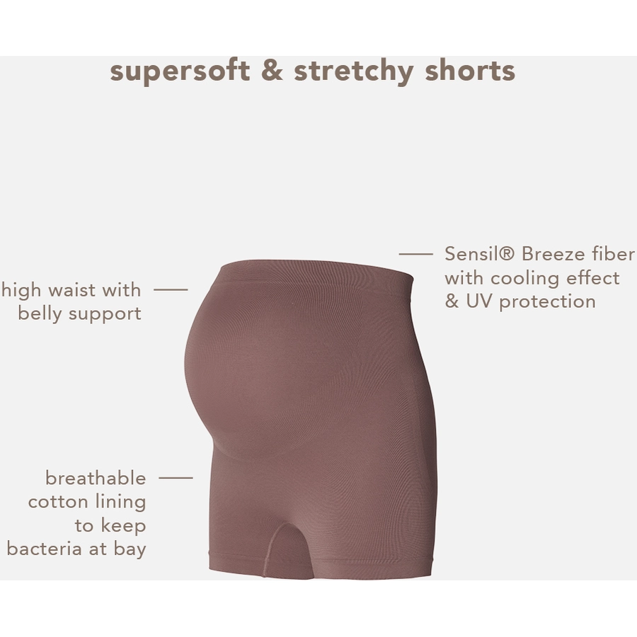 Noppies Nahtloser Shorts Lai Sensil® Breeze Deep Taupe