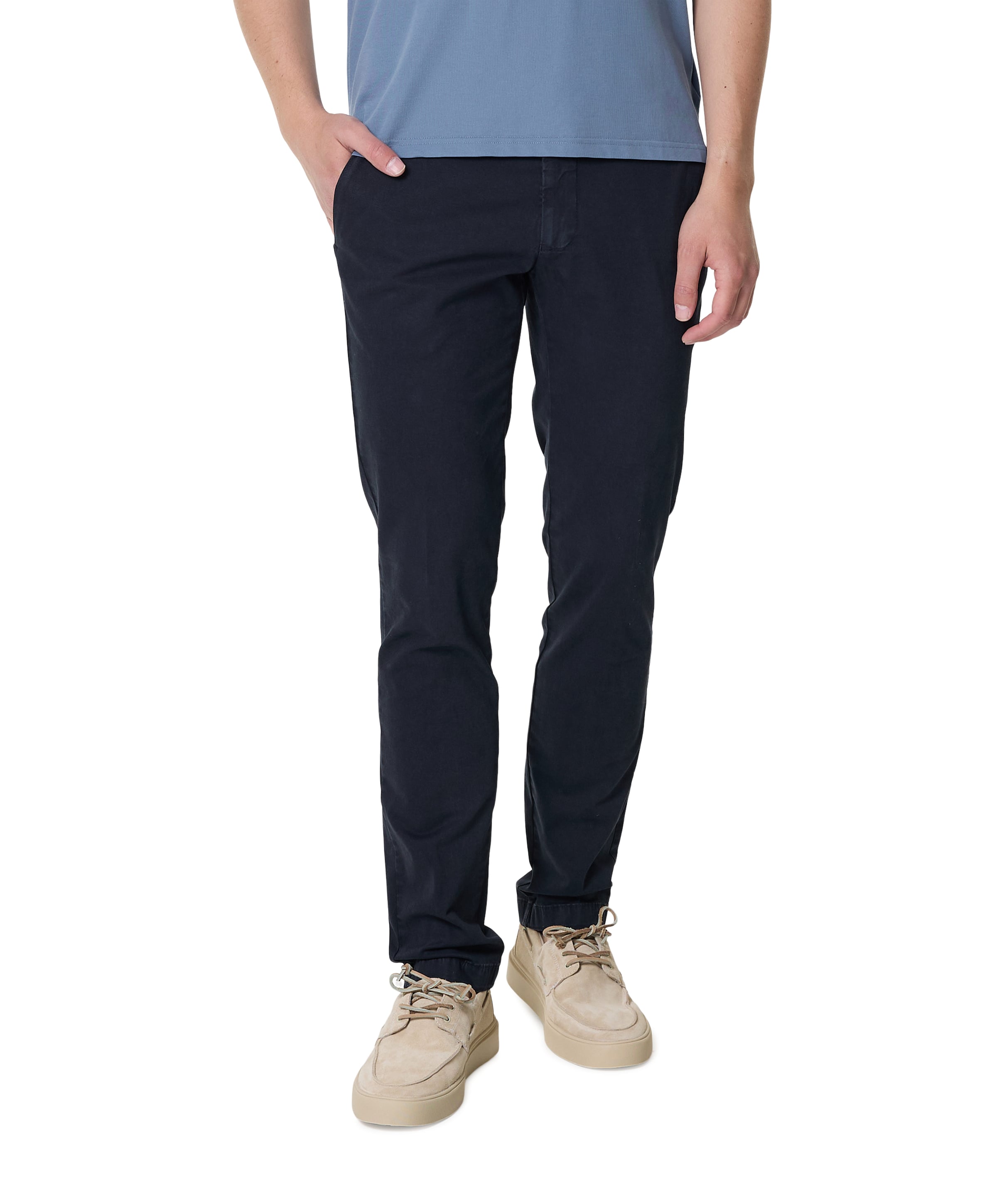 Berwich Morello GD heren pantalon blauw