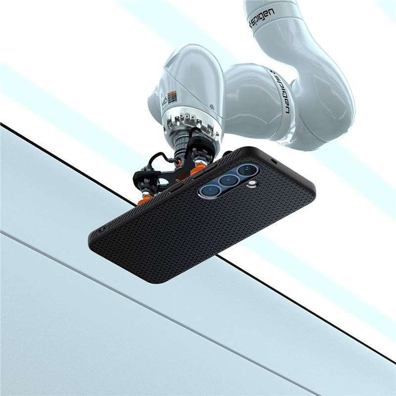 Samsung Galaxy S25  Plus Liquid Air Case Gummi Hülle (ACS08979) - Schwarz (Matt)