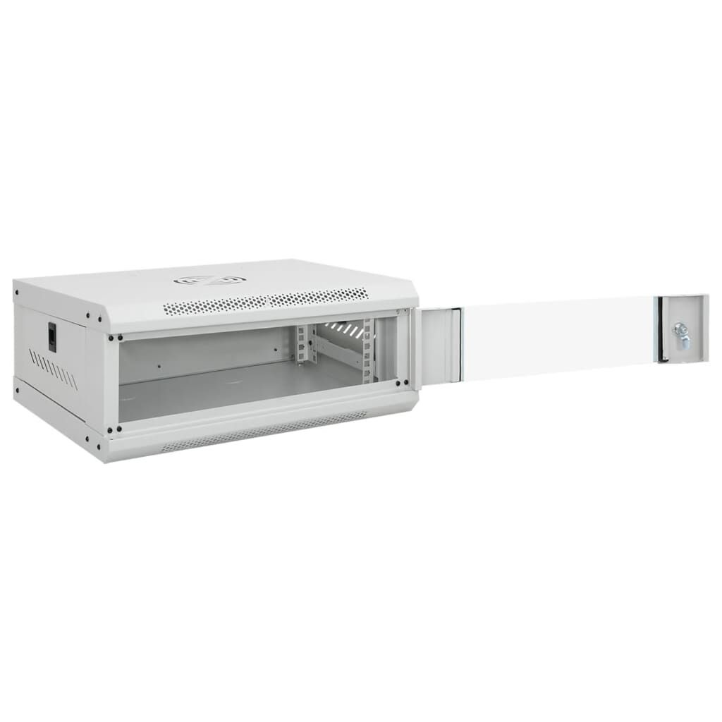 vidaXL Wandgemonteerde serverkast 4U, 19\