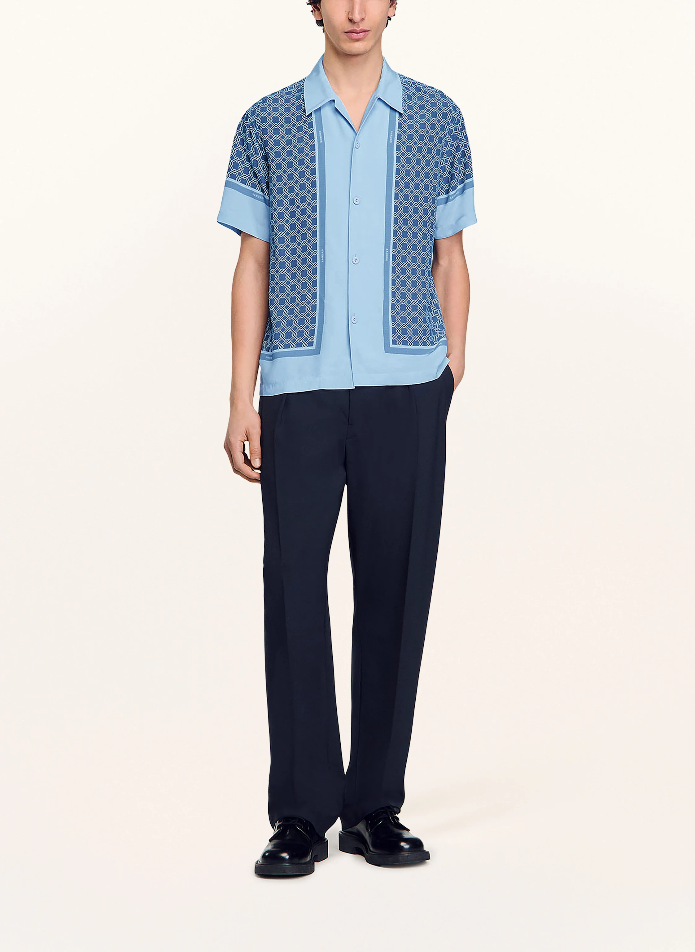 SANDRO Resorthemd Regular Fit
