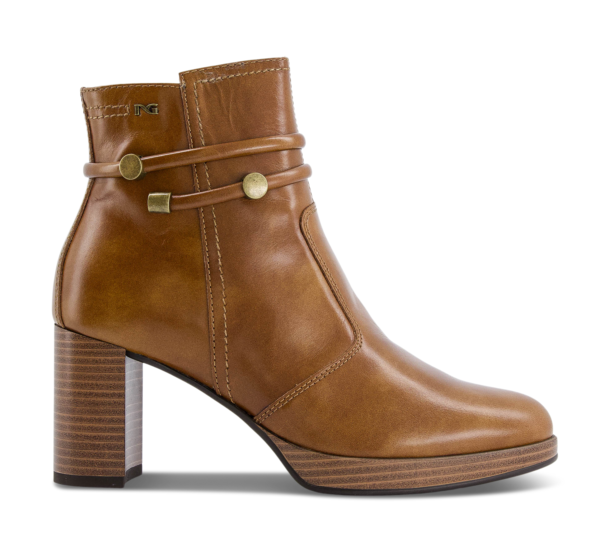 Nero Giardini Klassische Stiefelette braun