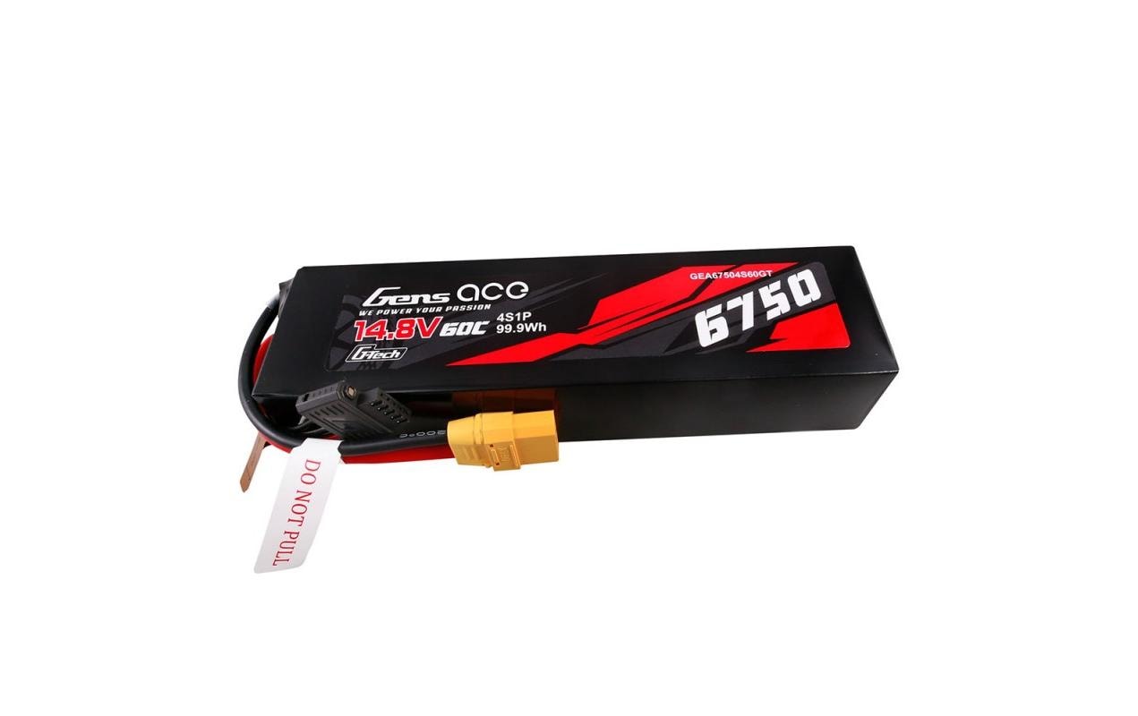 RC-Akku LiPo 6750 mAh 14.8 V 60C G-Tech4S LiPo Akku mit XT90 Stecker