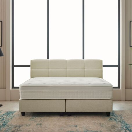 Boxspring Vida Teddy Bouclé - Beige