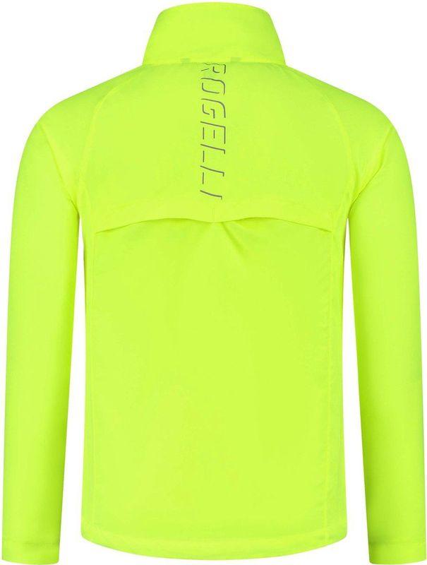 Rogelli Core Hardloopjack Heren - Running Jacket - Waterafstotend - Fluor-Geel - Maat XXL