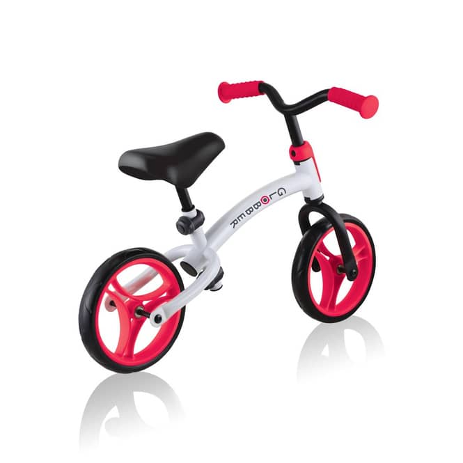 Globber - Laufrad - Go Bike Duo - 8,5 Zoll - weiß/rot