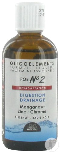 Bioligophyt Bioligo Poe N°2 Pissenlit-Radis Noir Complément Alimentaire Avec Oligoéléments 100ml