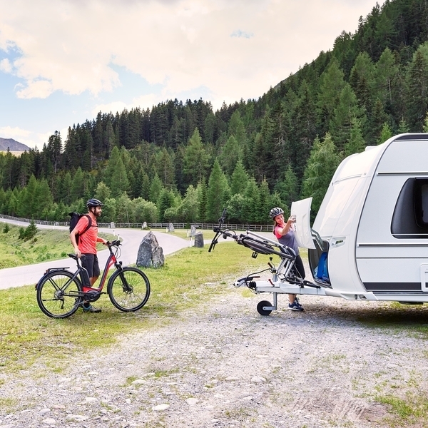 Deichselträger Caravan Superb Standard - Silber