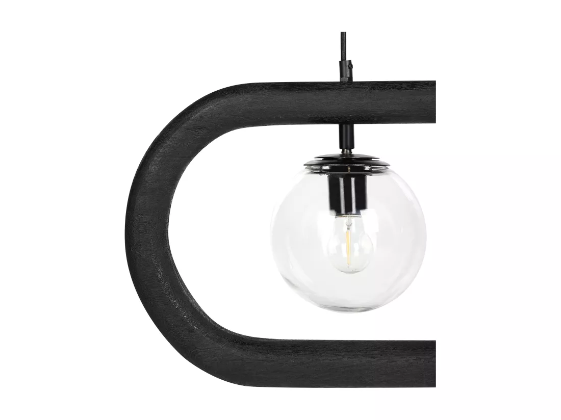 Lampe suspension AYENSU Bois Noir