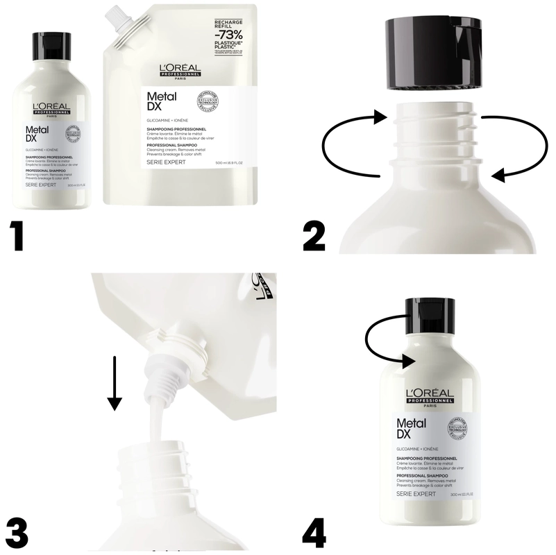 L'Oréal Professionnel Metal DX Shampoo Refill 500 ml