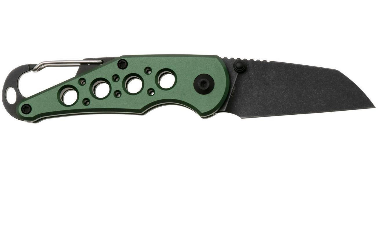 CIVIVI Pragma C23062B-3 Blackwashed, Green Aluminium, zakmes