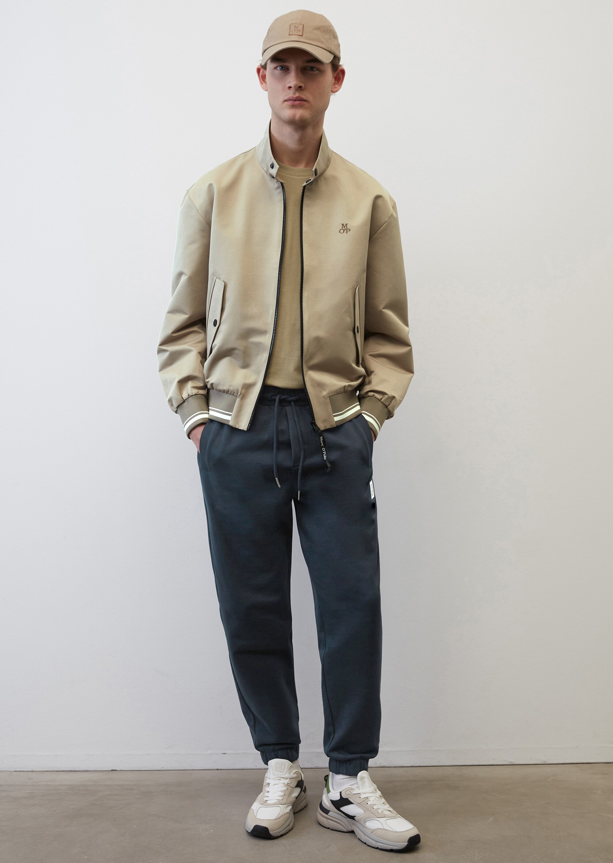 Blouson-Jacke regular mit Stehkragen
