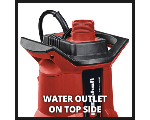 Einhell GE-DP 18/25 Li-Solo accu vuilwaterpomp