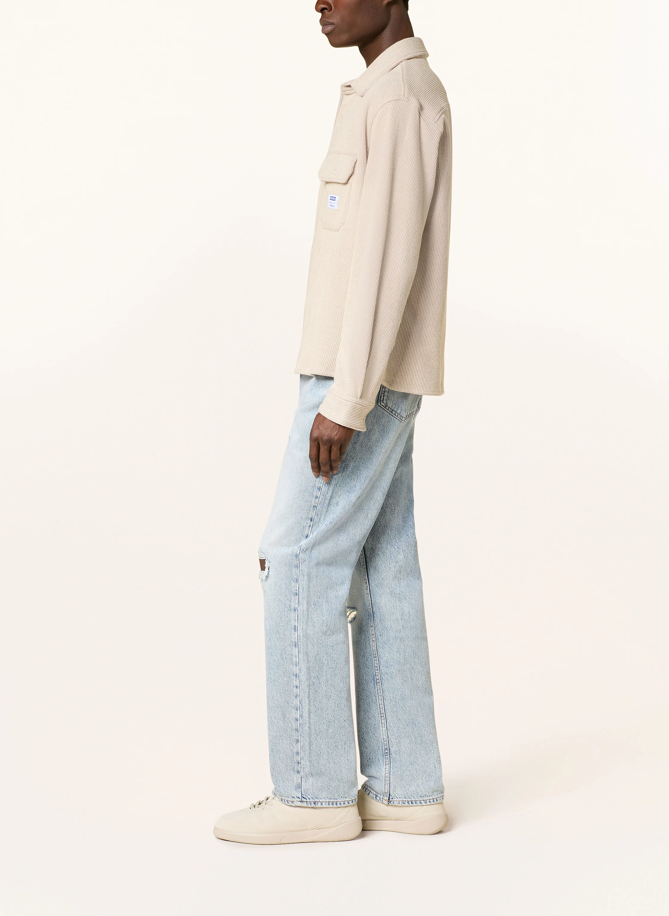 HUGO BLUE Destroyed Jeans NATE Baggy Fit