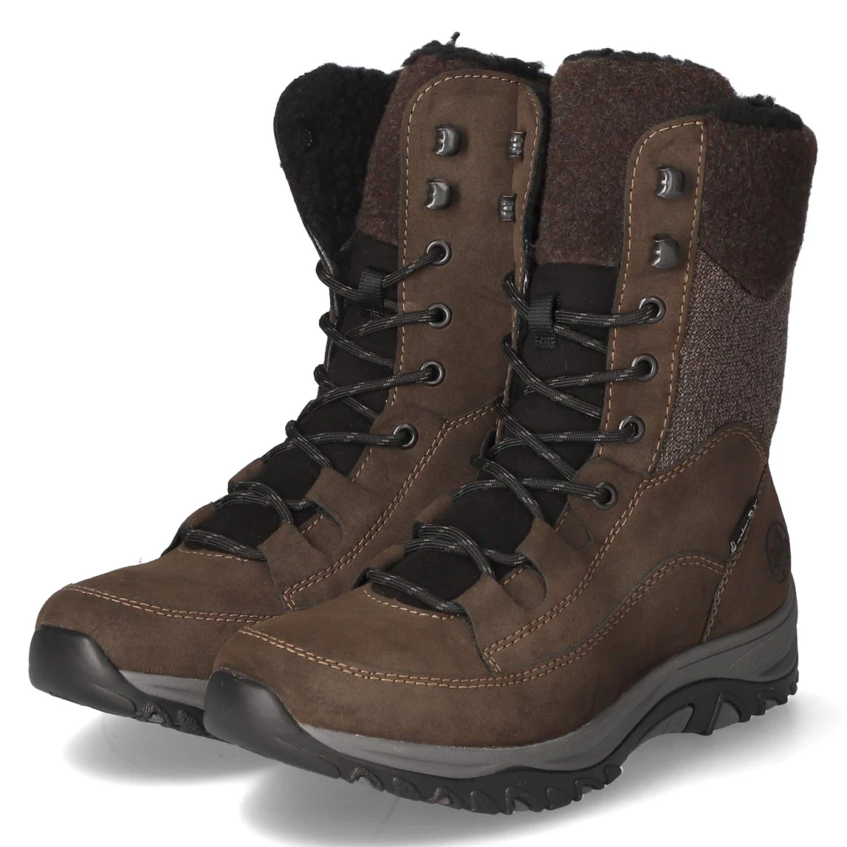 RiekerSchnürstiefel - BRAUN
