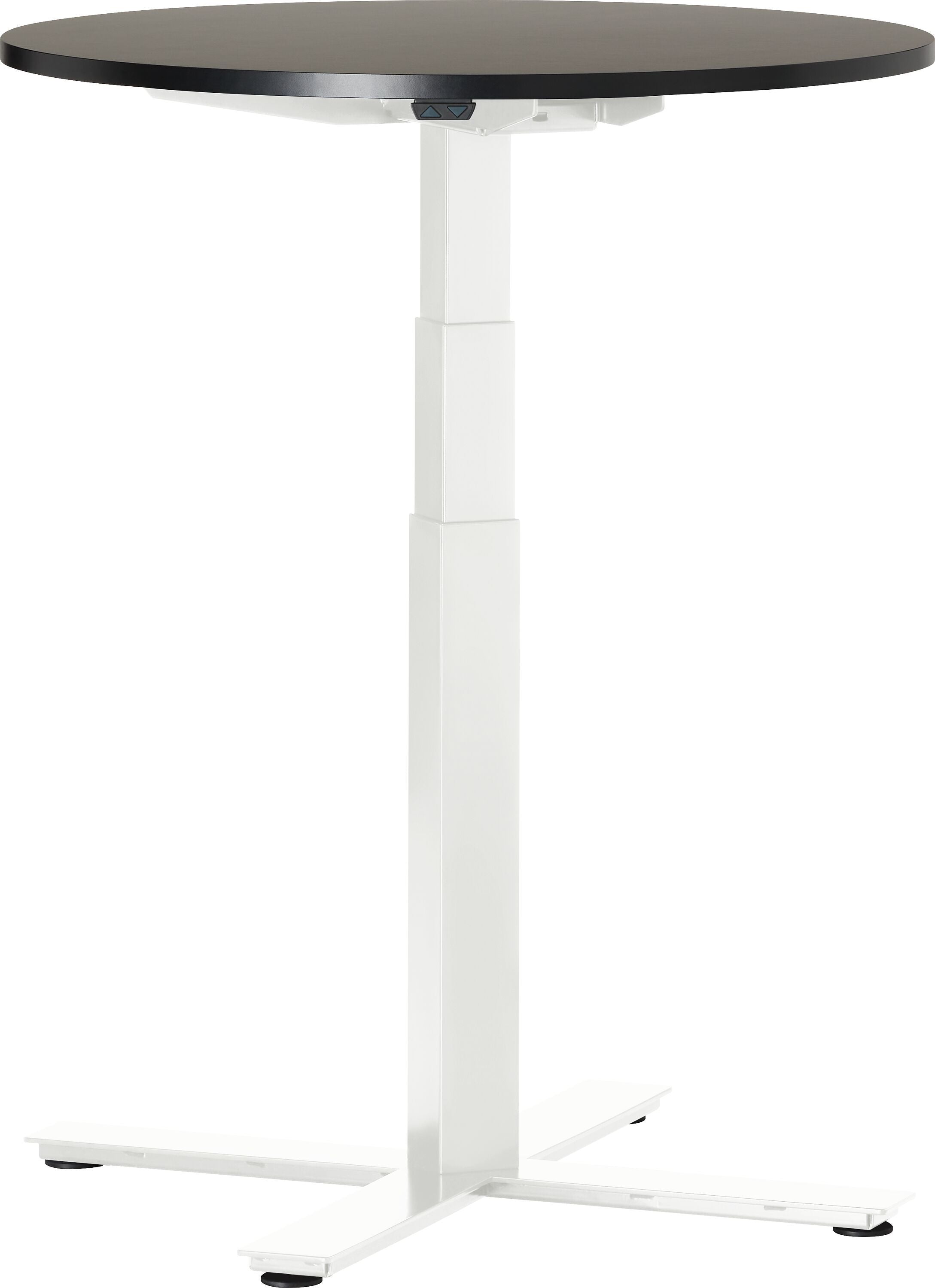 FLEXCUBE Besprechungstisch höhenverstellbar - Schwarz / H: 62.5 cm