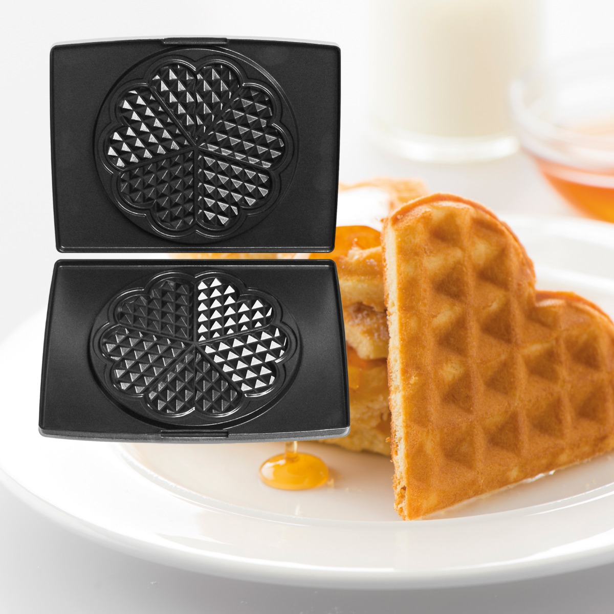 FRITEL Bakplaat Hartjeswafels