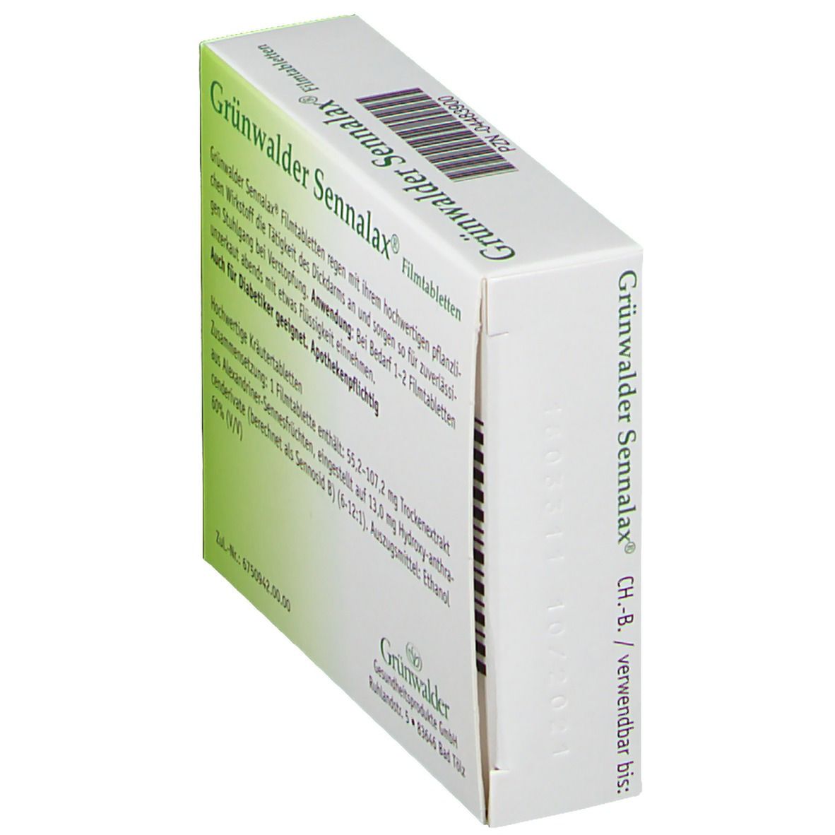 Grünwalder Sennalax Filmtabletten