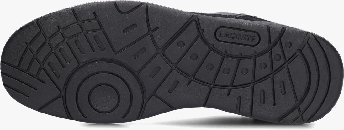 LACOSTE zwarte lacoste lage sneakers t-clip 1