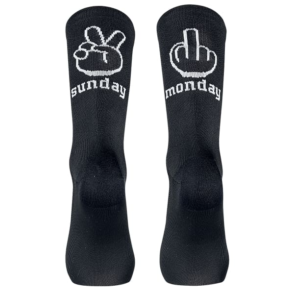 Chaussette vélo NORTHWAVE SUNDAY MONDAY SOCK BLACK