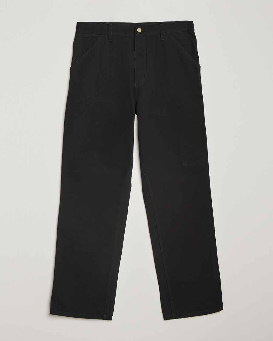 Carhartt WIP Single Knee Pants Dearborn Canvas Black