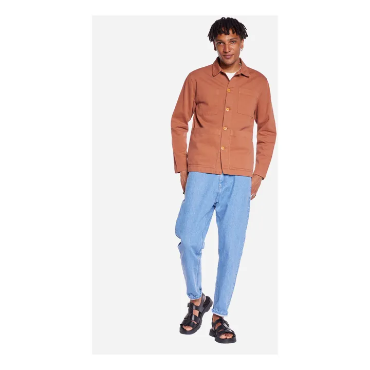 Olow Veste Chucalescu Coton Bio | Terracotta