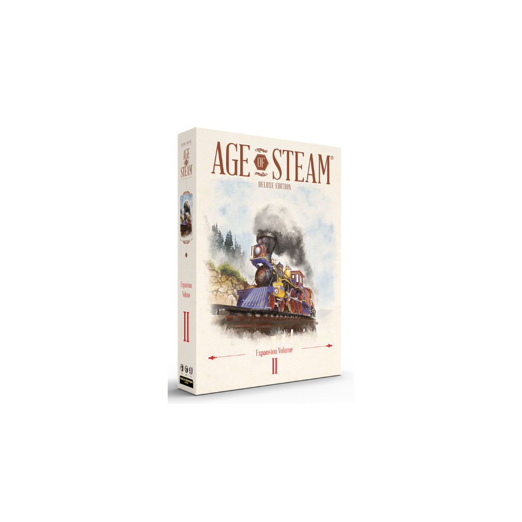 Age of Steam Deluxe: Map Expansion Volume II