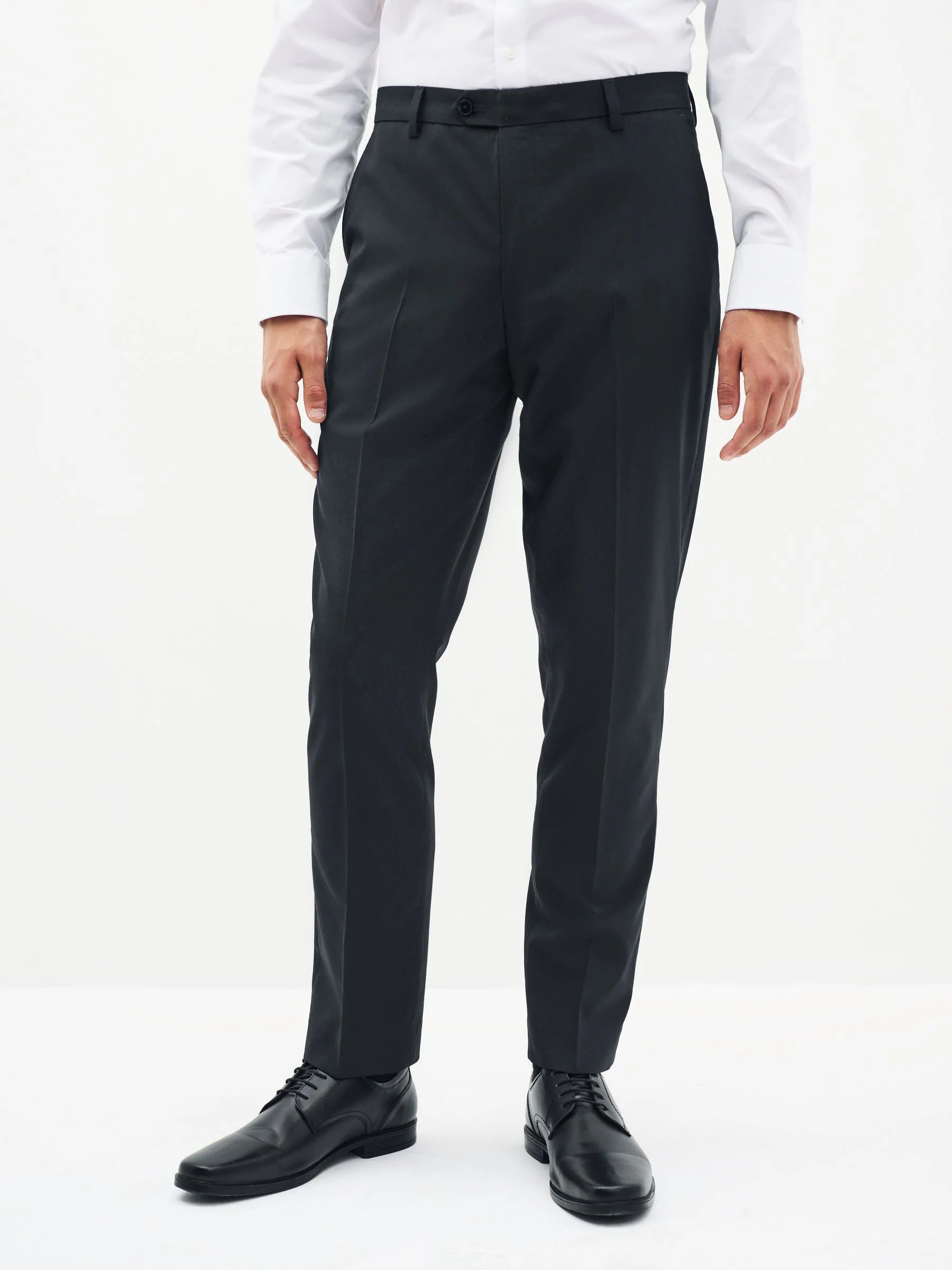 Donkerblauw - Slim Fit - Chique stretchy broek