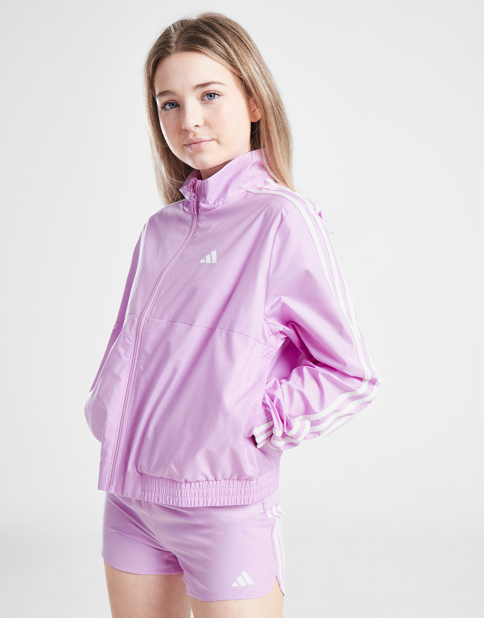 adidas Veste à capuche entièrement zippée Train Essentials Enfants