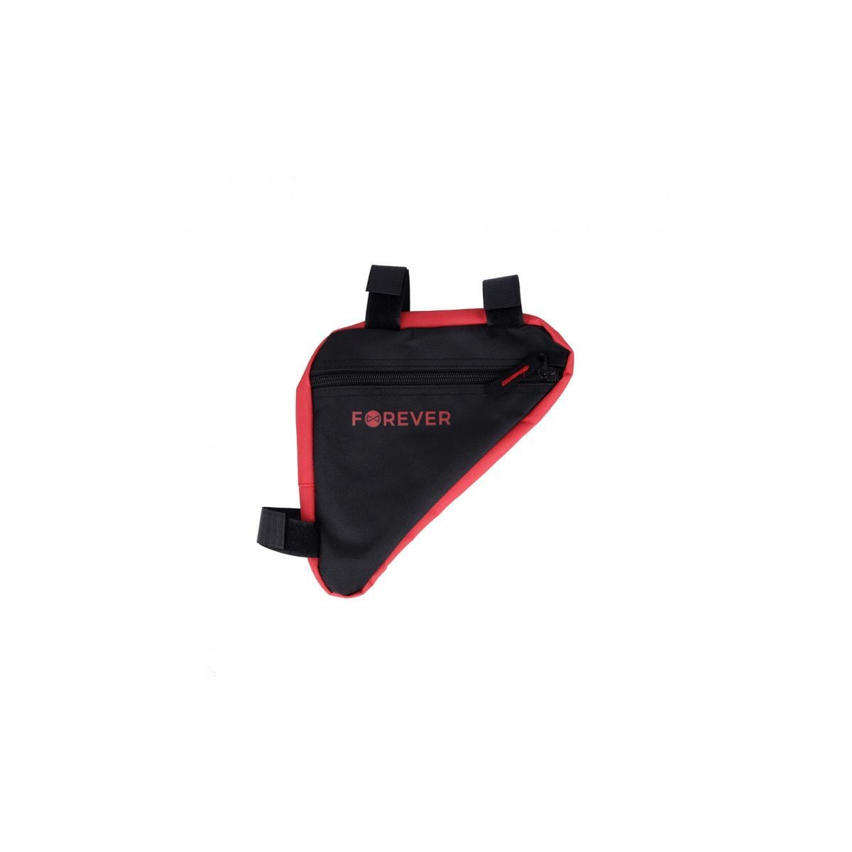 Forever Outdoor  Sykkelveske til sykkelstativ, Black/Red