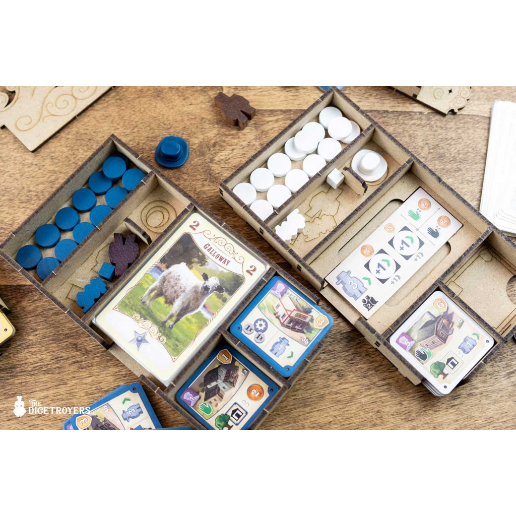 Rangement pour Boîte Dicetroyers - Great Western Trail (Seconde Édition)