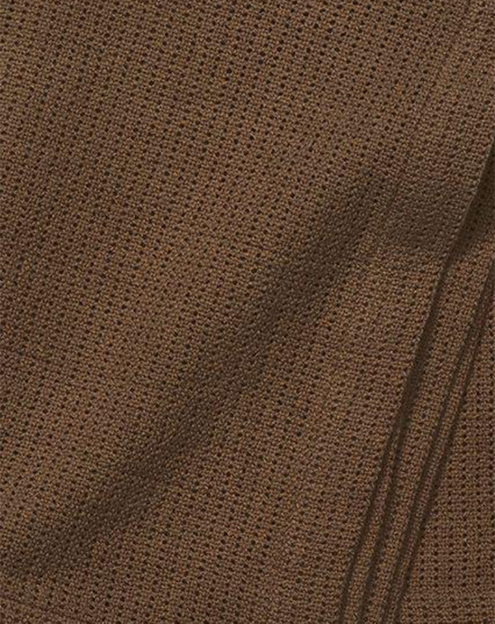 Strickdecke CELLULAR UNI (70x100) in chocolate