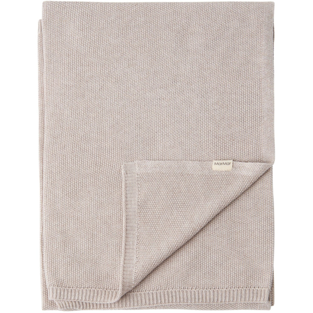 Køb MarMar New Born Modal Mix Pearl Cashew Melange Alia Strik Tæppe