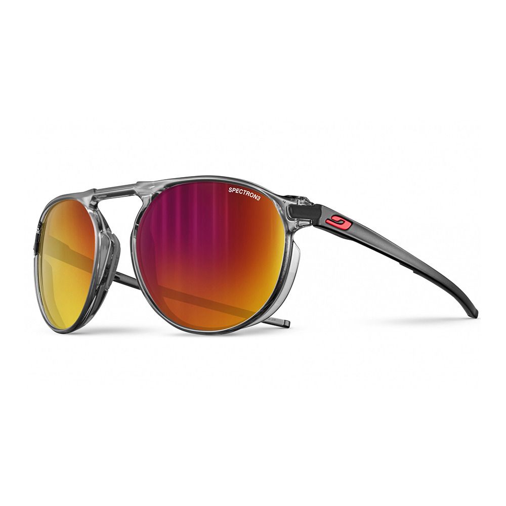 Julbo META - Lunettes de soleil shiny translu black/rouge/rouge