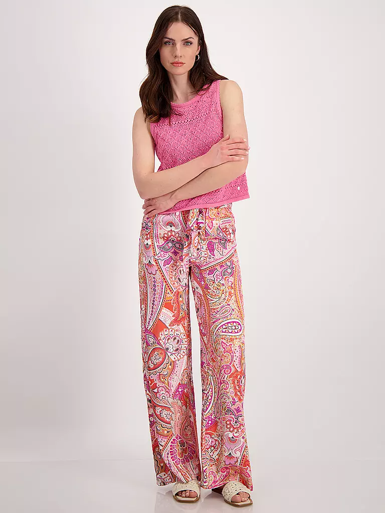 MONARI Marlenehose koralle