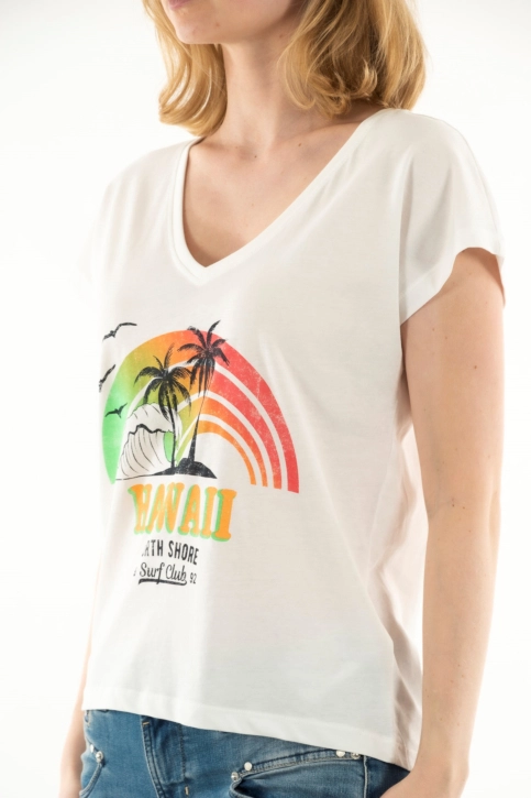 Tee shirt only mila cloud dancer hawai