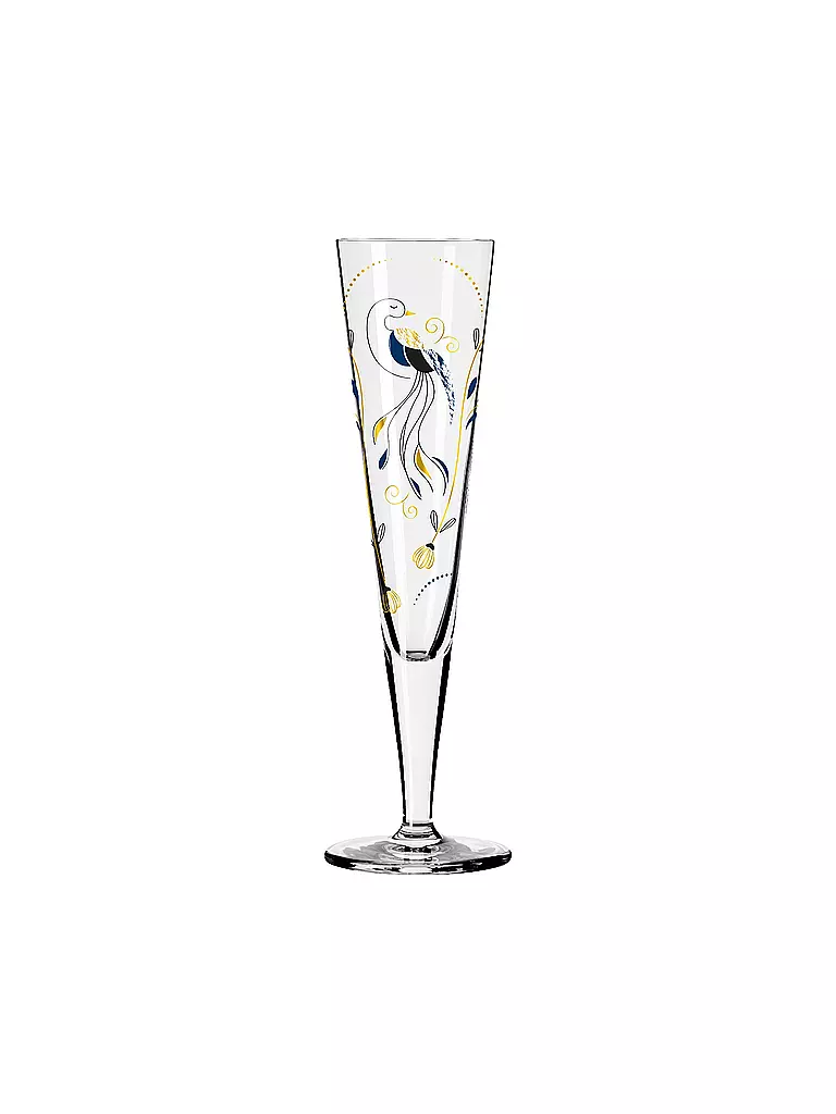 RITZENHOFF Champagnerglas GOLDNACHT # 43 Kordes gold