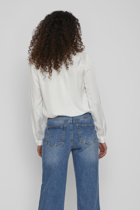 Vila witte dames blouse