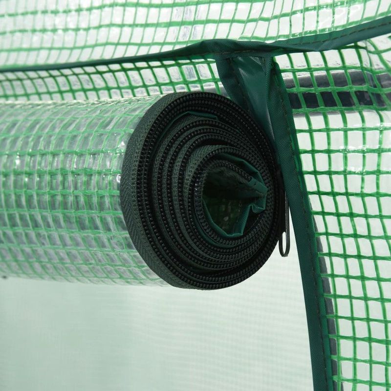 Tuinkas - Gepoefercoat Stalen Frame - UV-Beschermde Hoes - Eenvoudig Op Te Zet