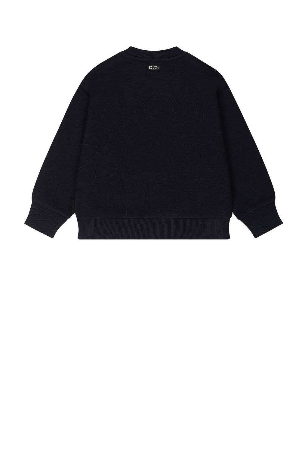 Tumble 'n Dry sweater Arctic van katoen navy