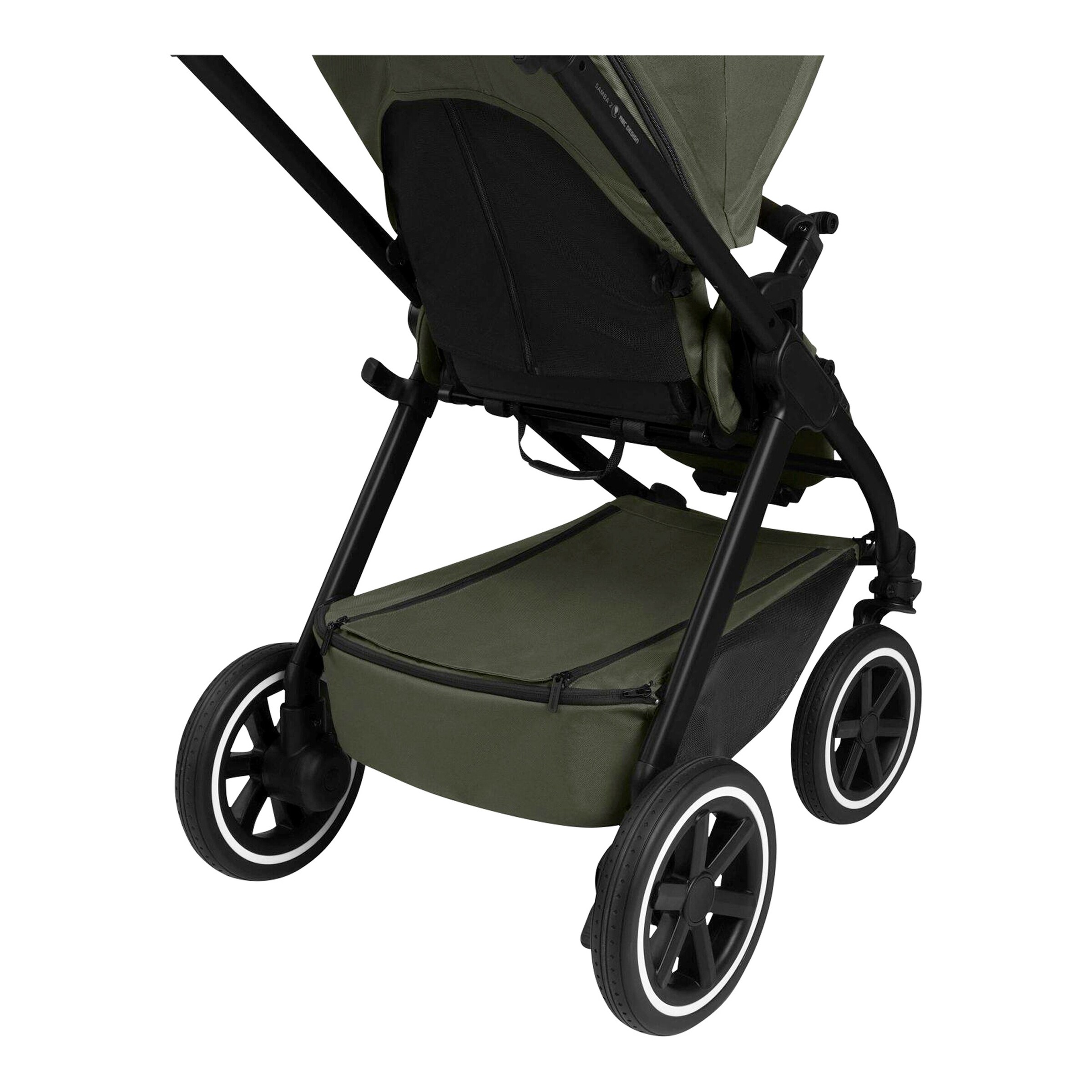 ABC Design Kombikinderwagen Samba 2 Trio-Set inkl. Babyschale Tulip, Moskitonetz und Regenschutz avocado