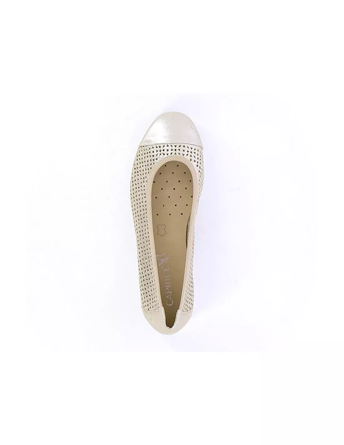 CAPRICE CAPSUCRO 22151 354 - Ballerines & babies Taupe