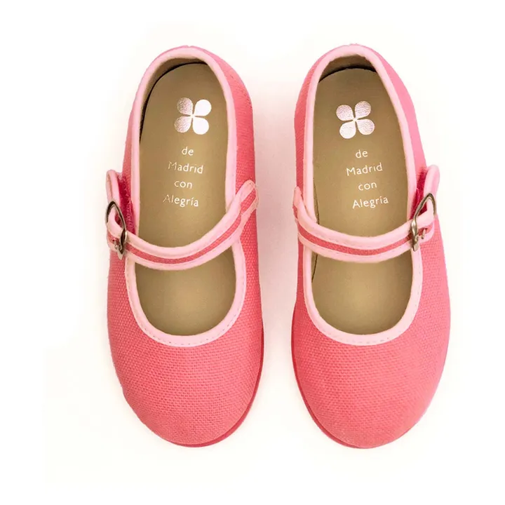 Hermosilla Ballerines Pivoine  | Rose