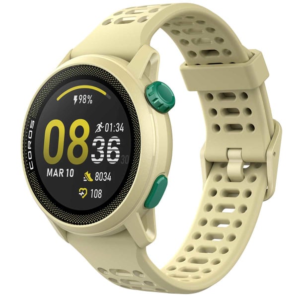 SFS195_Cardio et GPS COROS PACE 3 SILICONE YELLOW