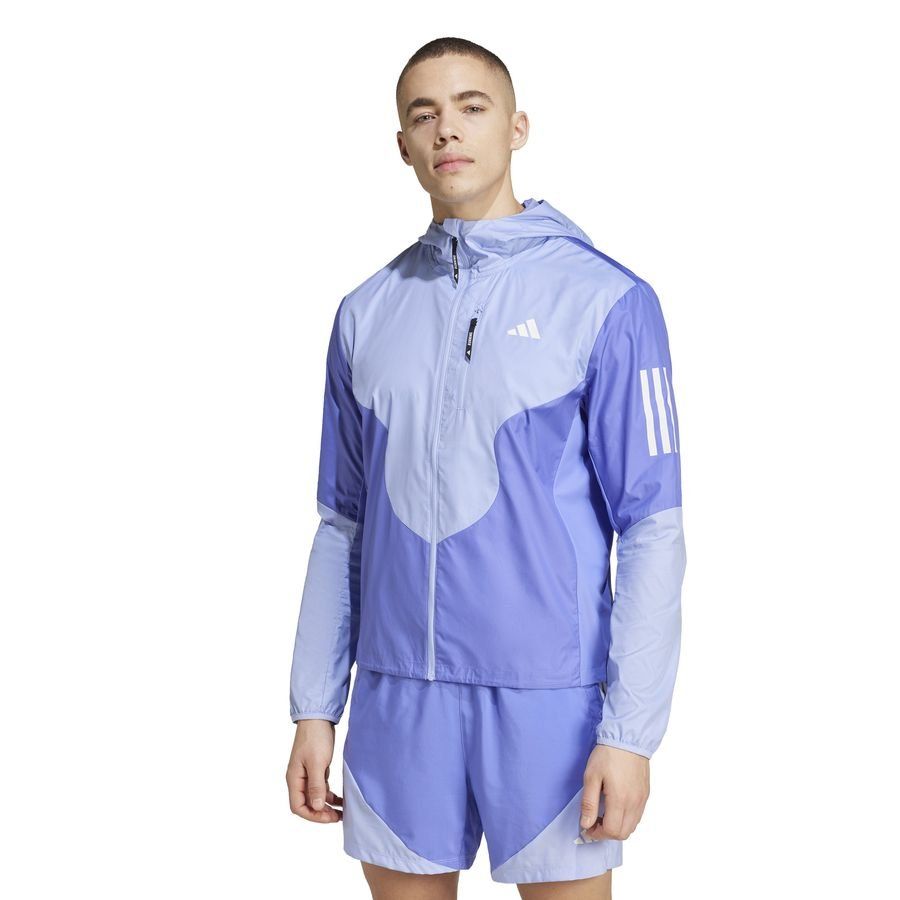 adidas Veste Running Own The Run - Bleu clair/Bleu