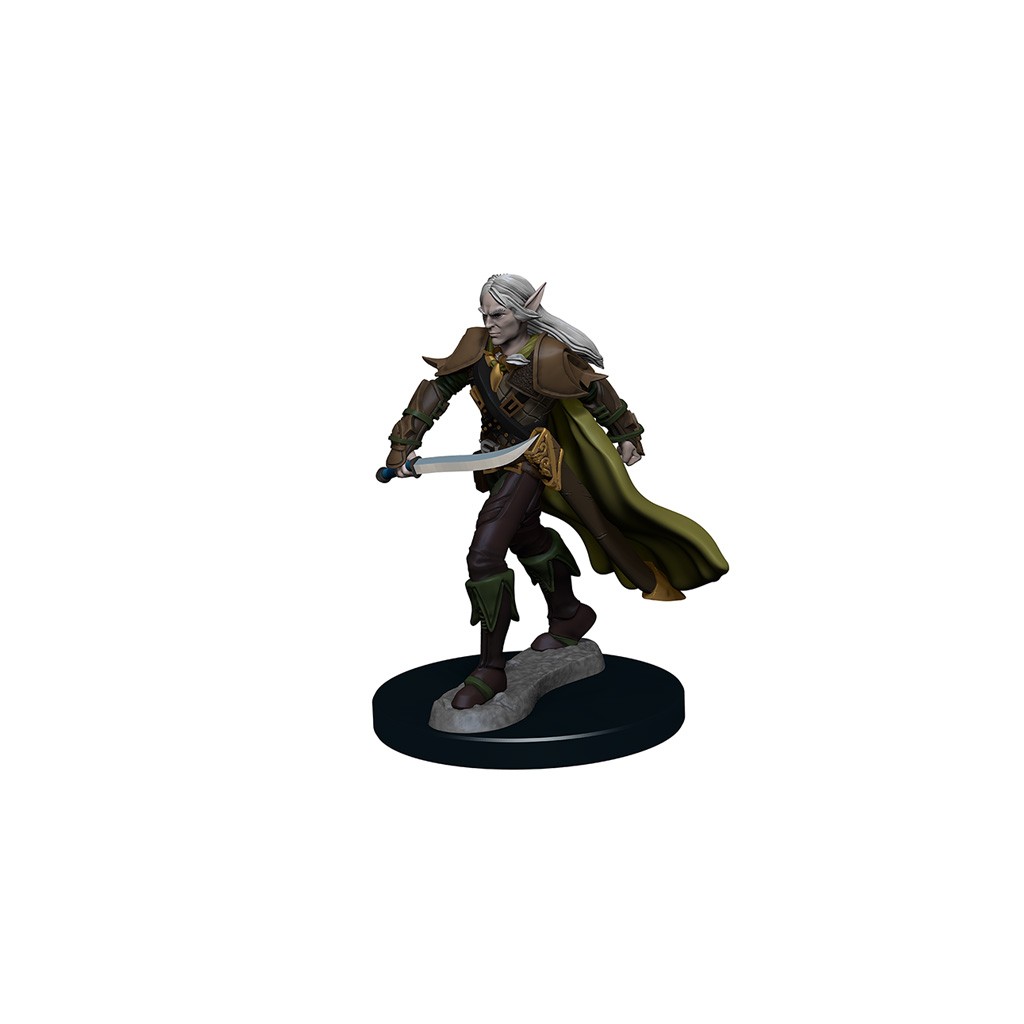 Pathfinder Deepcuts Unpainted Miniatures: Elf Male Fighter